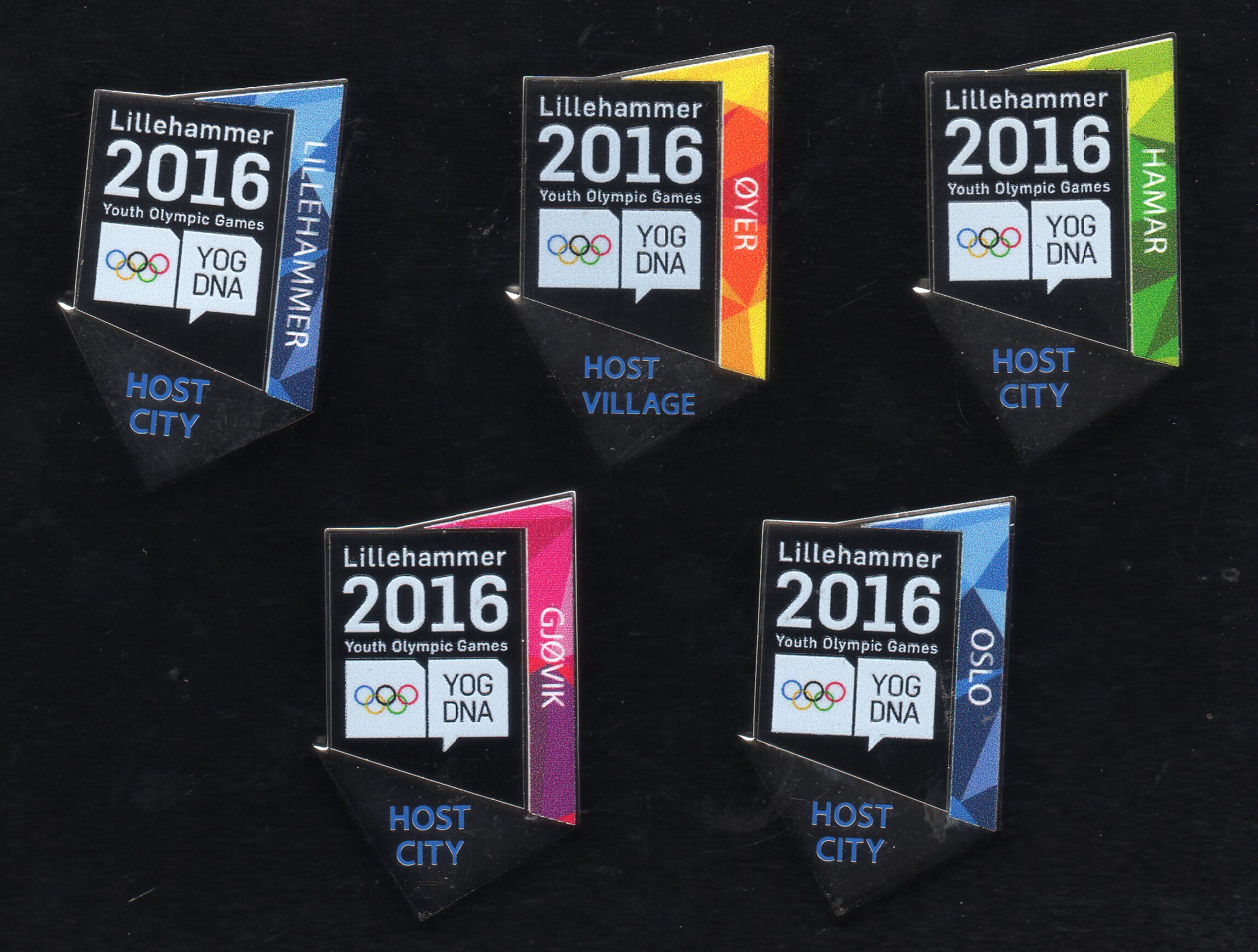 Komplett Host City sett-  Ungdoms OL Lillehammer 2016